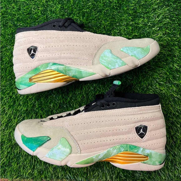 Air Jordan 14 XIV Retro Low SP x Aleali May Fortune - Picture 3 of 13